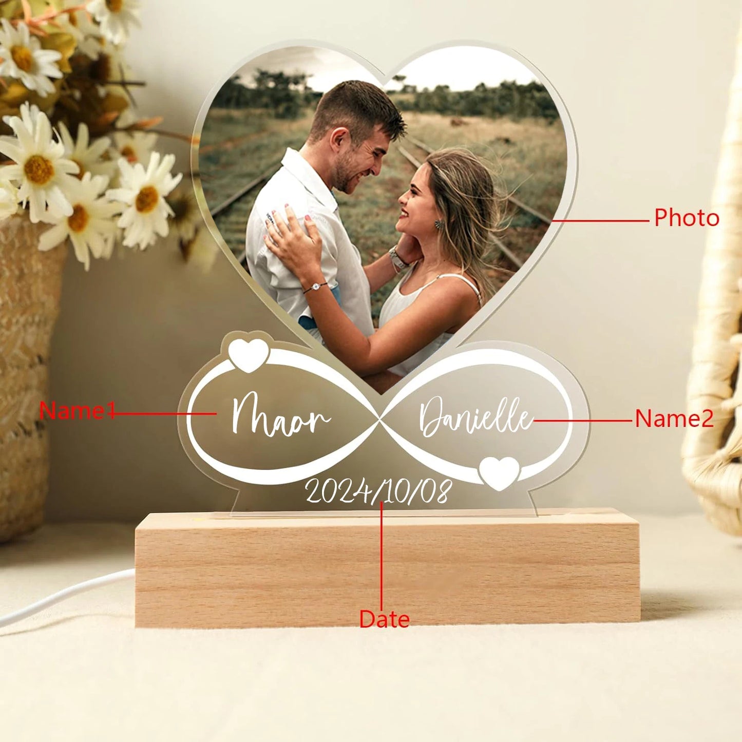 3D Love Frame