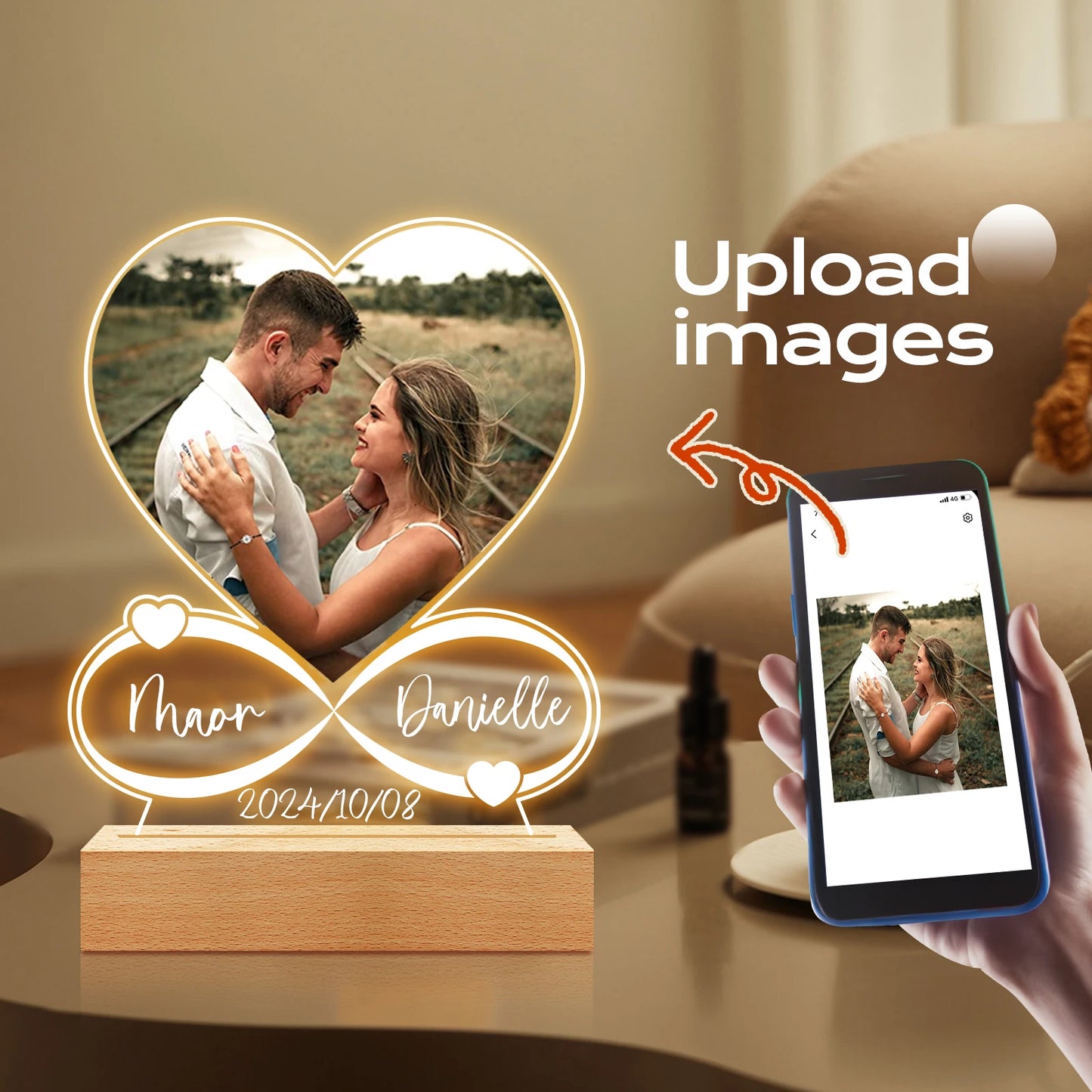 3D Love Frame